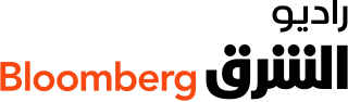 Logo de la station de radio Asharq Bloomberg Radio