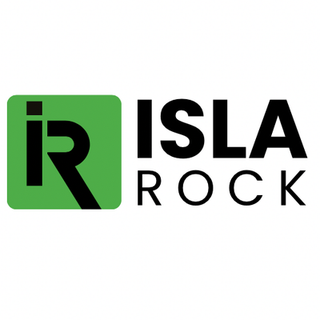 Isla Rock 라디오 방송국 로고