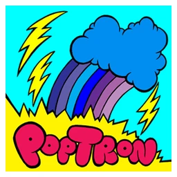Logo de la station de radio SomaFM PopTron