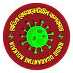 Logo de la station de radio Radio Quarantine Kolkata