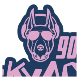 Logo de la station de radio Σκύλος 90