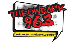 Logo de la station de radio Throwback 96.3