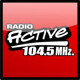 Logo de la station de radio Radio Active 104.5 FM
