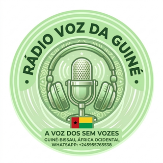 Logo de la station de radio Rádio Voz da Guiné