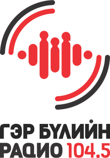 Logo de la station de radio Family Radio 104.5 Mongolia