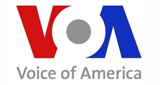 Logo of VOA LIBERIA radio station