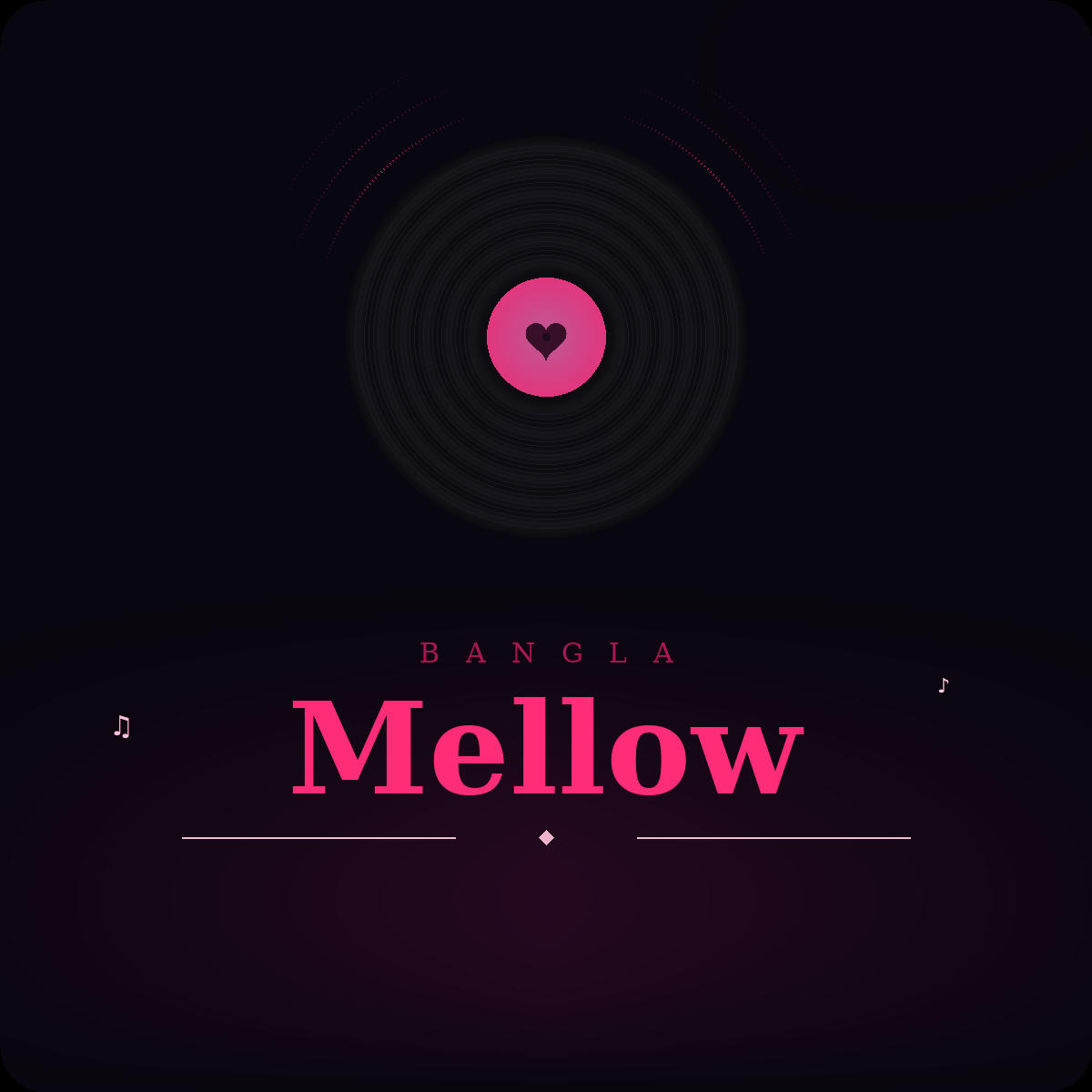 Logo of Mellow Bangla radio station
