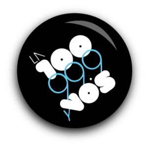 Logo of La 100 - 99.9 FM radio station
